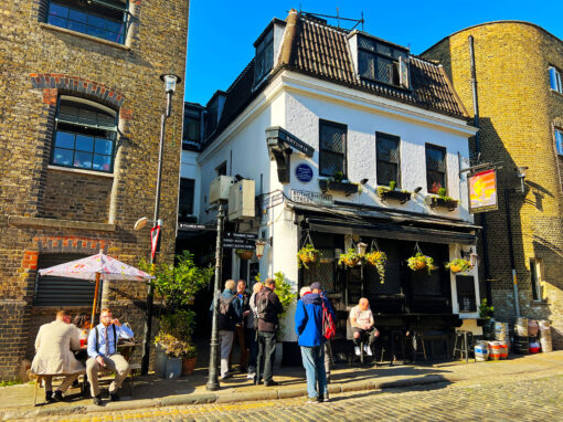 Secret City Trail London - South East Rotherhithe Riverside